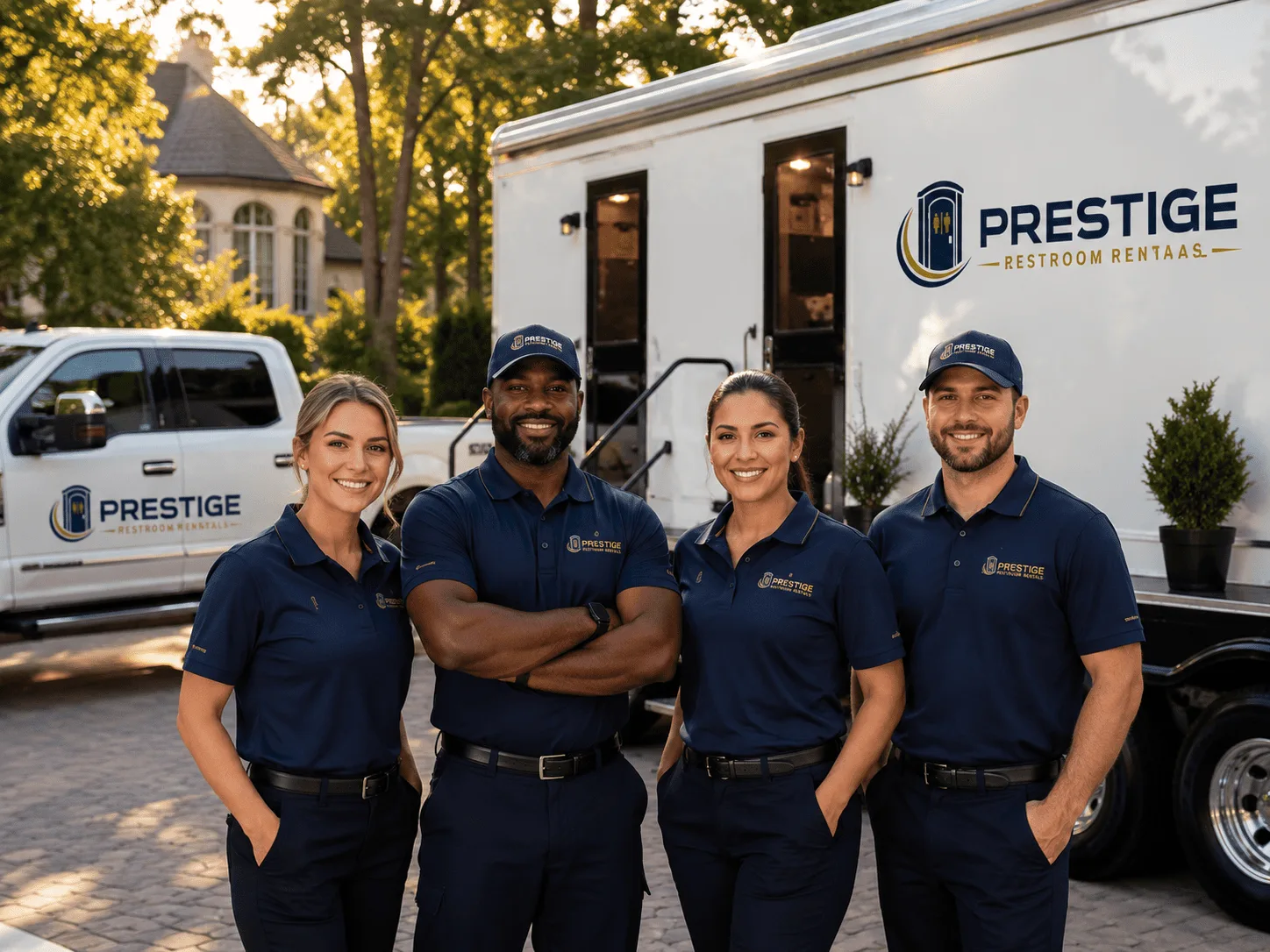 Trusted Luxury Portable Restrooms company in Troy, OH